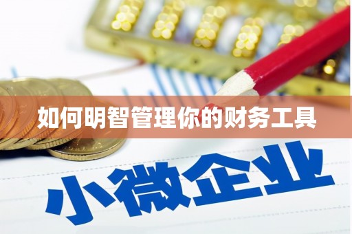 科尔沁如何明智管理你的财务工具