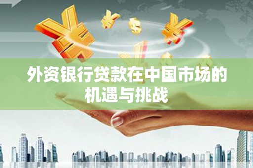 科尔沁外资银行贷款在中国市场的机遇与挑战
