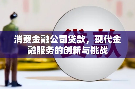 科尔沁消费金融公司贷款，现代金融服务的创新与挑战
