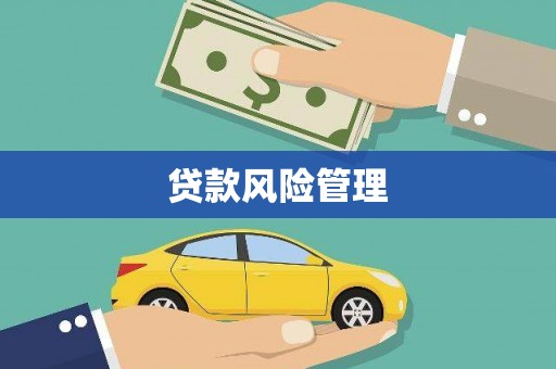 科尔沁贷款风险管理