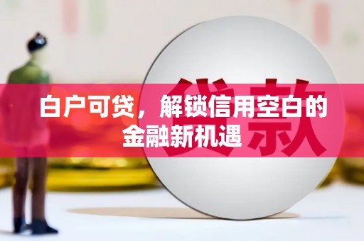 科尔沁白户可贷，解锁信用空白的金融新机遇